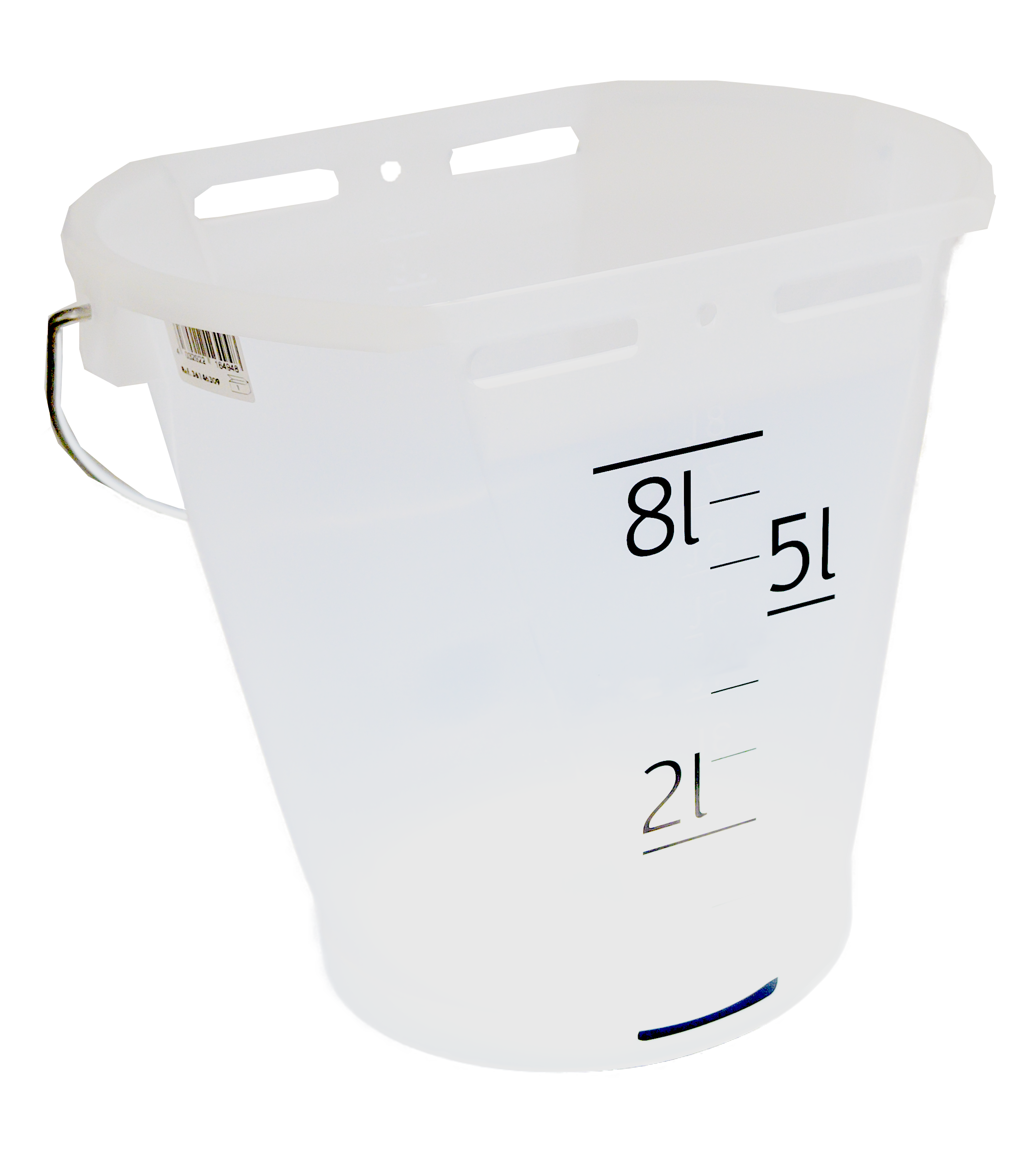 Hiko transparenter 9 Liter Kälbereimer
