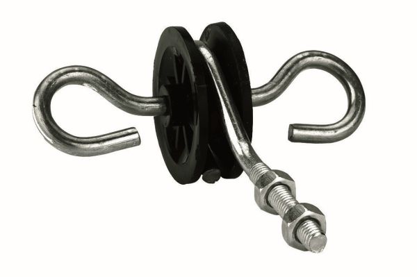 Torgriffisolator mit Metallgewinde M6