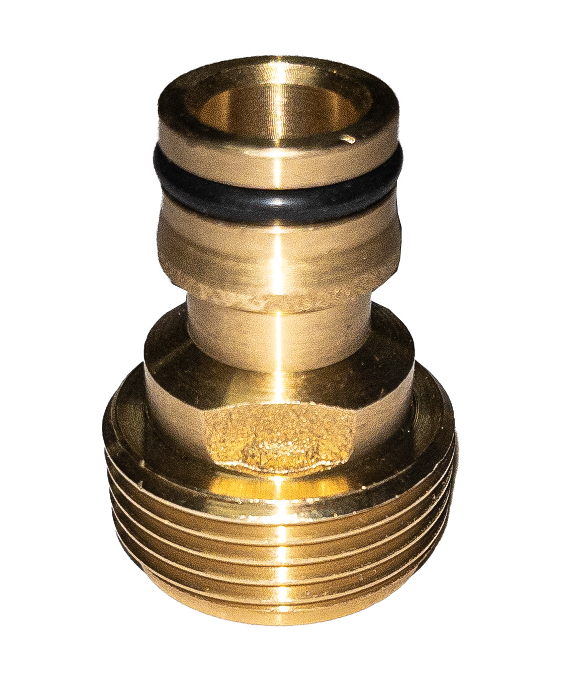 Kupplung Messing Außengewinde x Klickstecker