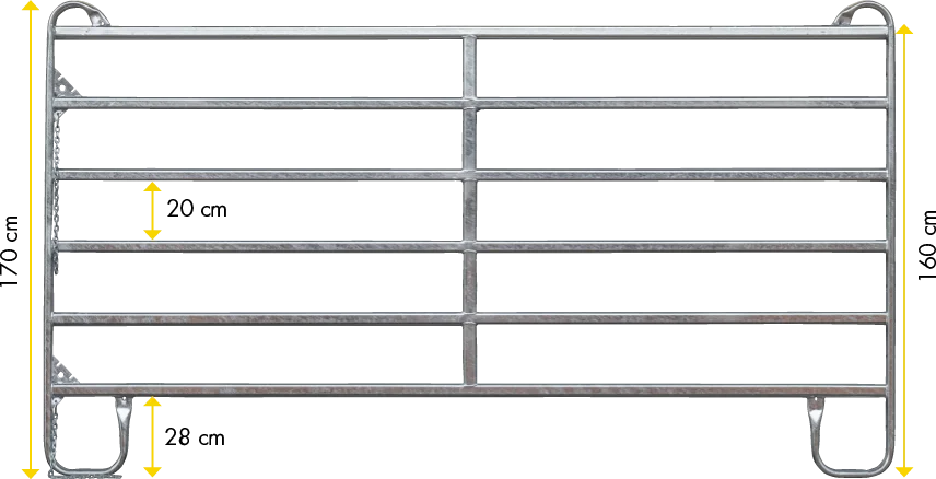 Zaunelement Panel