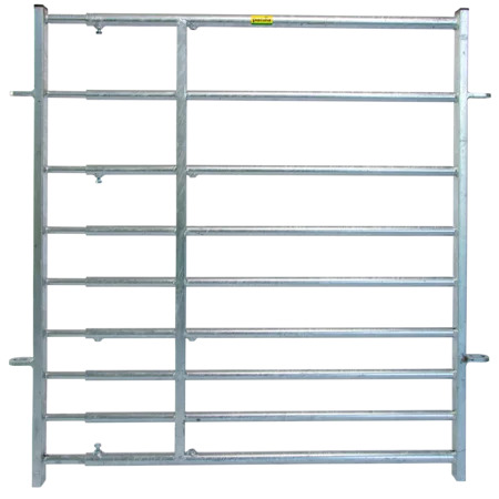 Abtrennung für Schafe, verstellbar L= 0,94 - 1,39 m, H= 1,00