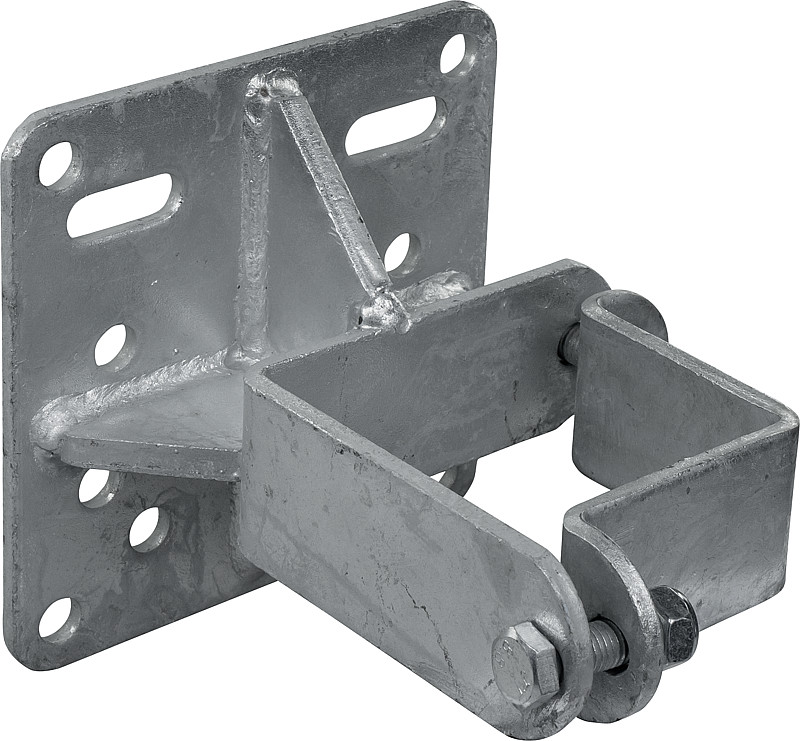 Schelle Quadrat 90 mm, Halter für Tränkebecken