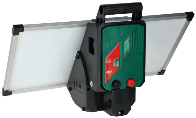 AKO Solar-Weidezaungerät „Sun Power S 3000“ / 12 Volt