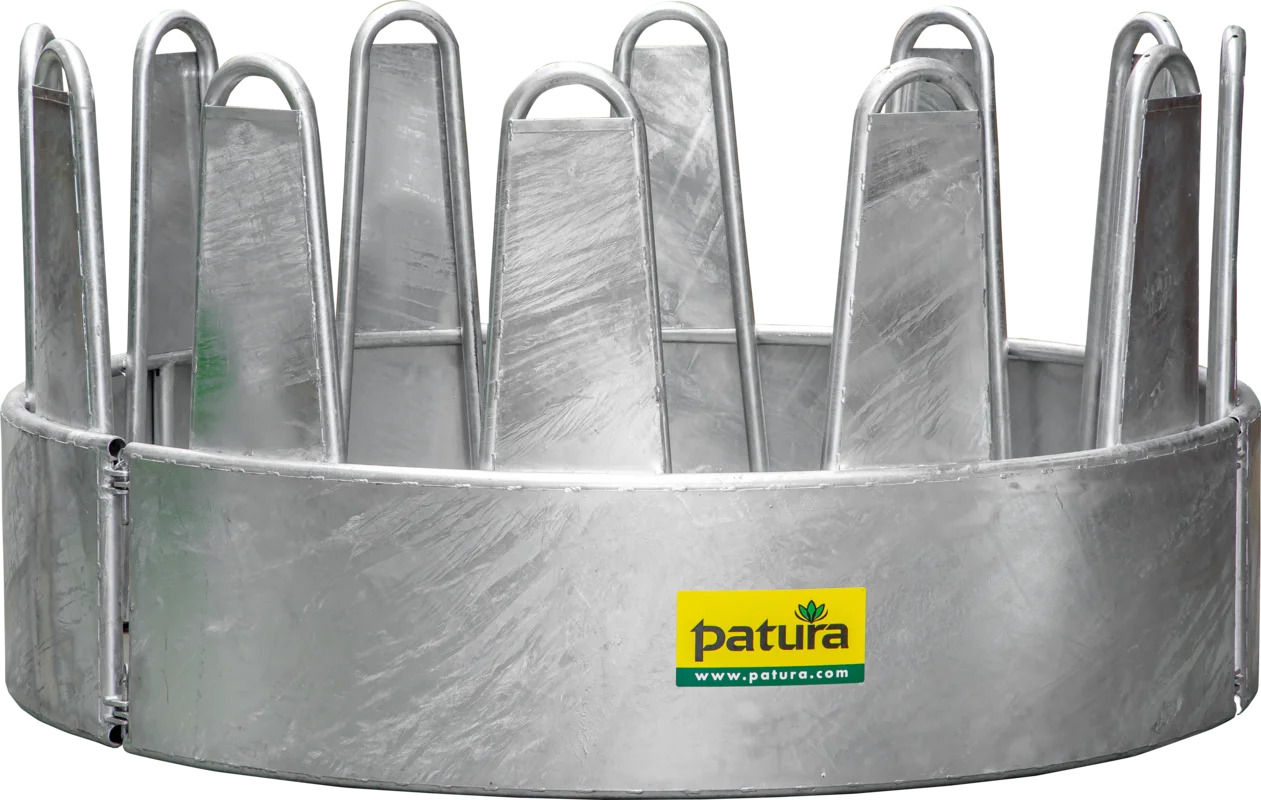 Patura Rundraufe für Pferde, 12 Fressplätze