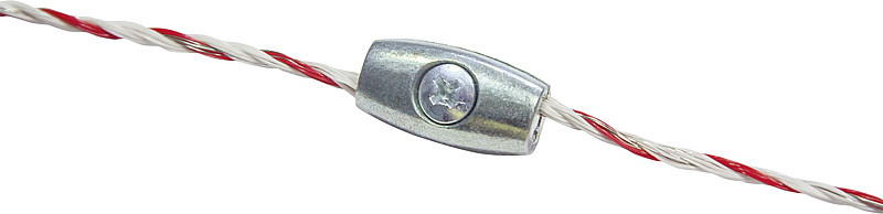 Litzenverbinder verzinkt, für Litzen bis 2,5 mm (10 Stück/Pack)