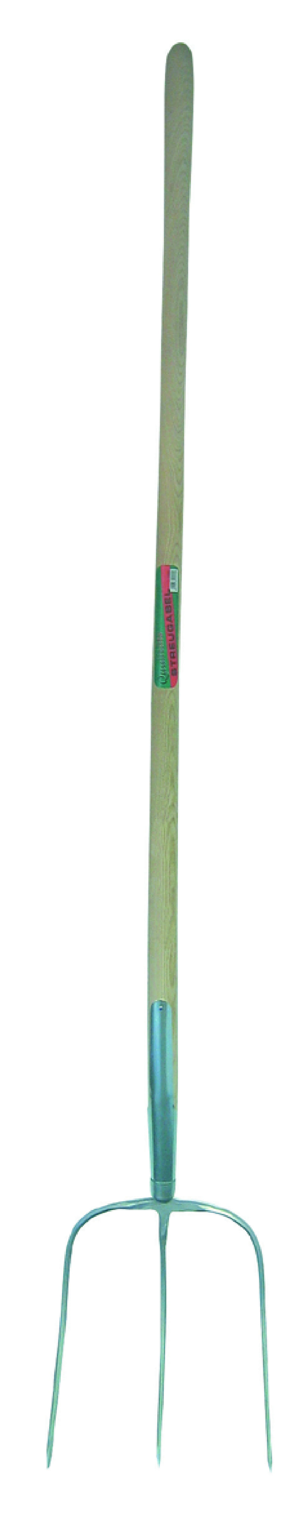 Streugabel 3 Zink mit Stiel