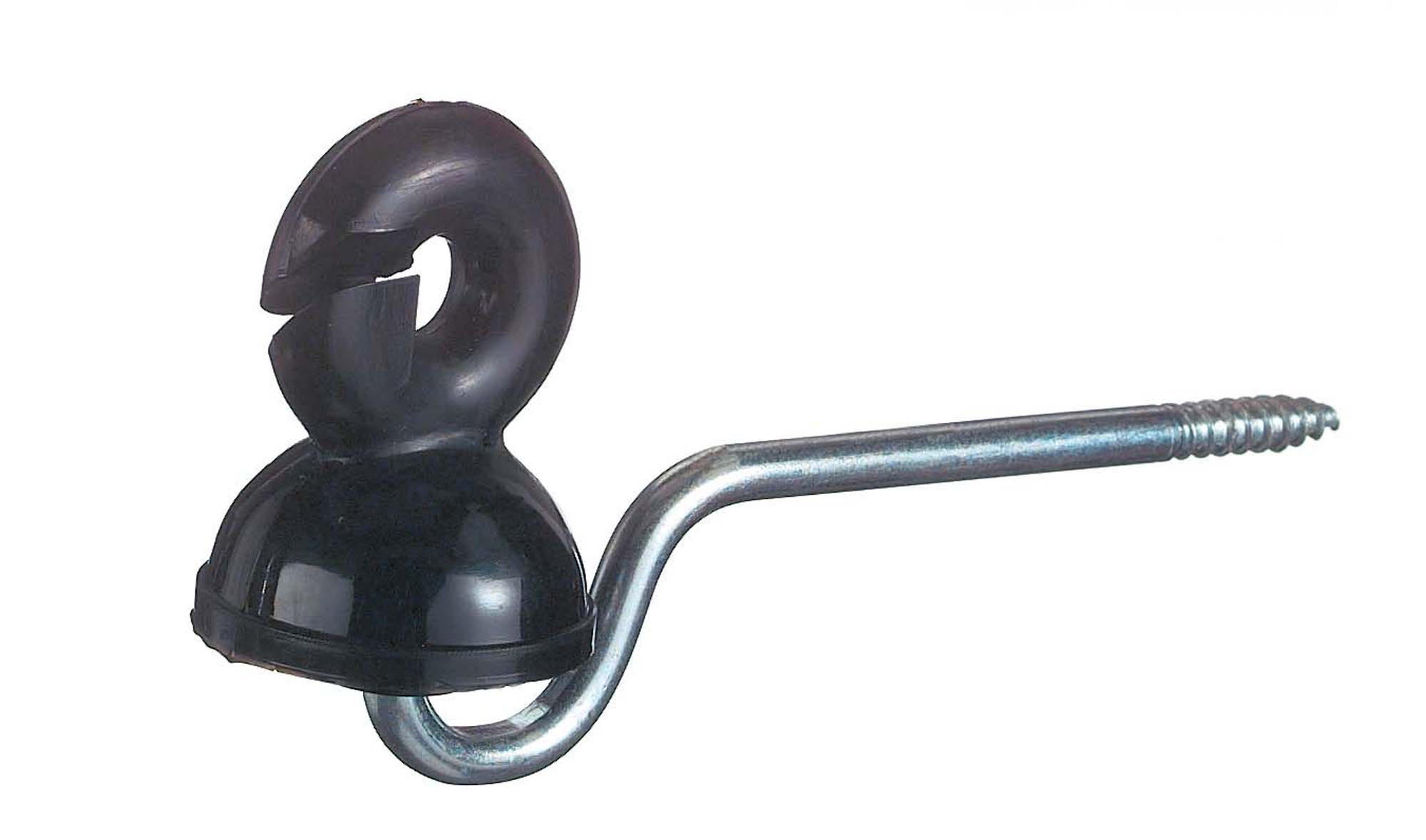 Vorbau-Ringisolator 13 cm für Holzpfähle