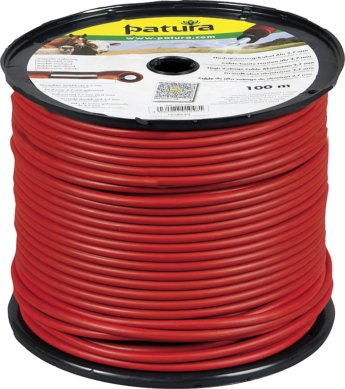 Patura Hochspannungs-Elektrozaunkabel 2,7mm, 100 m