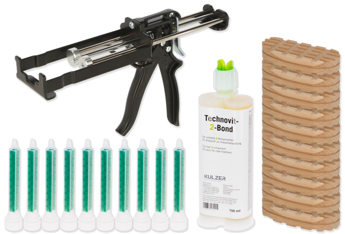 Technovit-2-Bond Starterset mit Dosierpistole