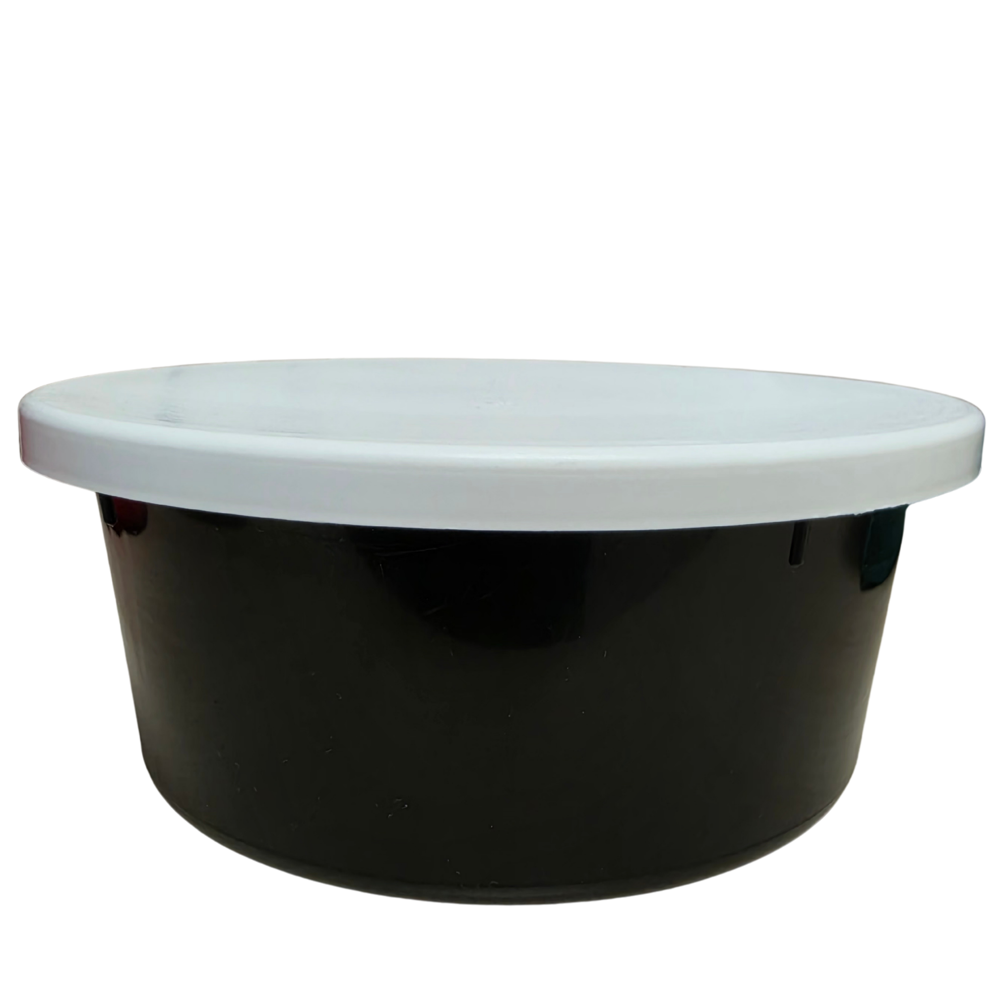 Müsli - Futterschale mit Deckel, 5 l schwarz (GeWa)