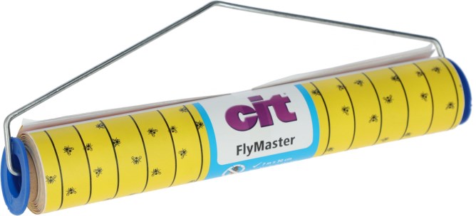 Fliegenrolle 9 m mit Lockstoff