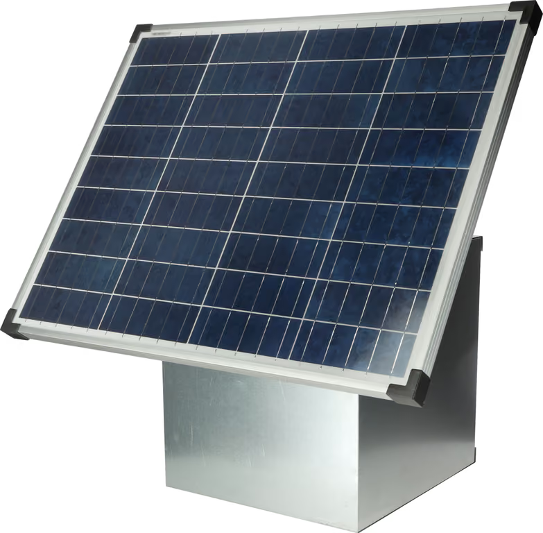 AKO Solarmodul 55 W, inkl. Laderegler