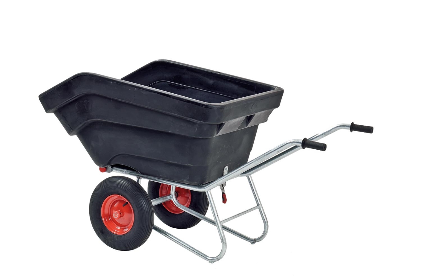 Compactkarre 300l, kippbar, schwarz