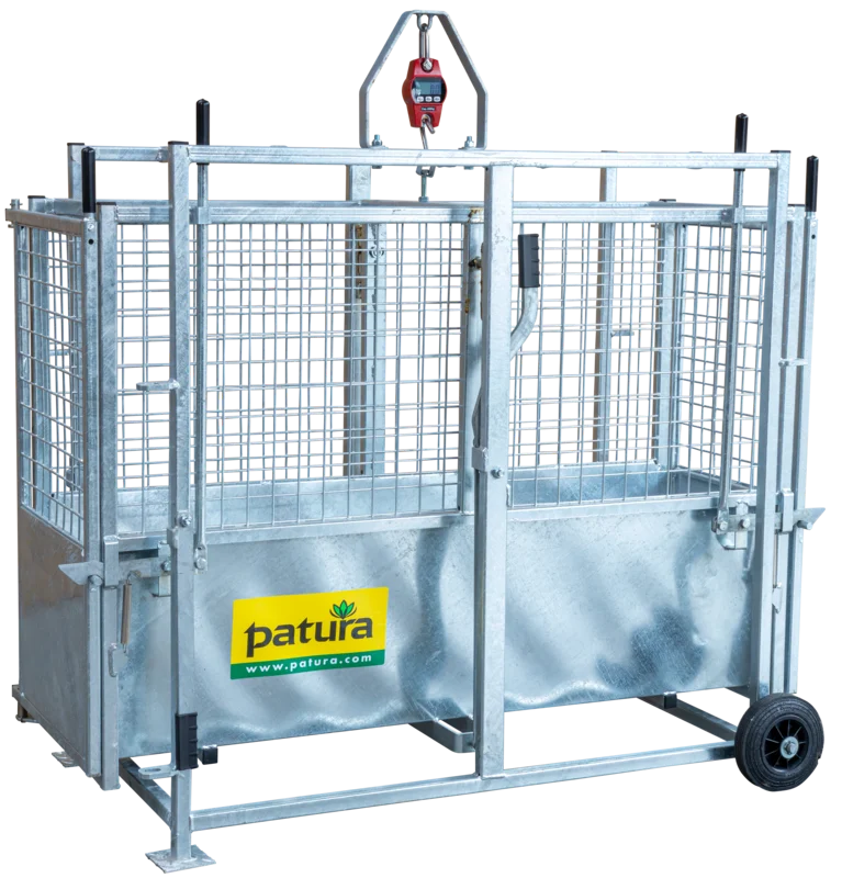 Waage für Schafe und Kälber, inkl. digitaler Zugwaage