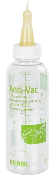 Tränkeflasche aus Plexiglas für Lämmer