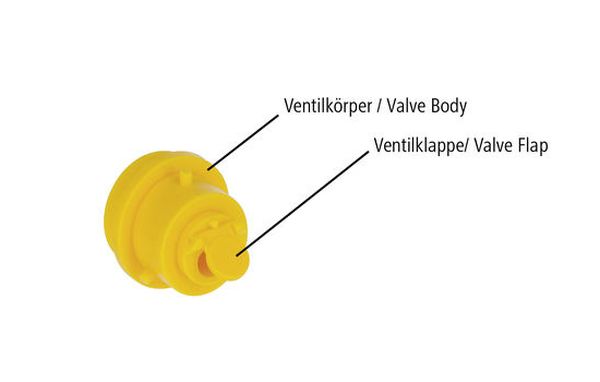 Klappe für Hygieneventil (5 Stück)