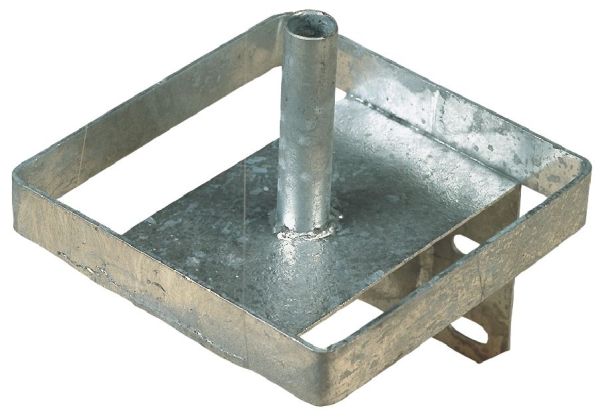 Lecksteinhalter aus Metall
