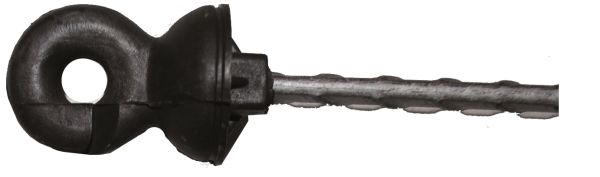 Ovalstahlpfahl mit Ringisolator