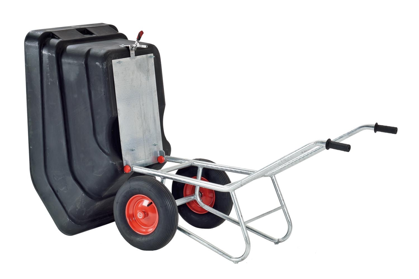 Compactkarre 300l, kippbar, schwarz