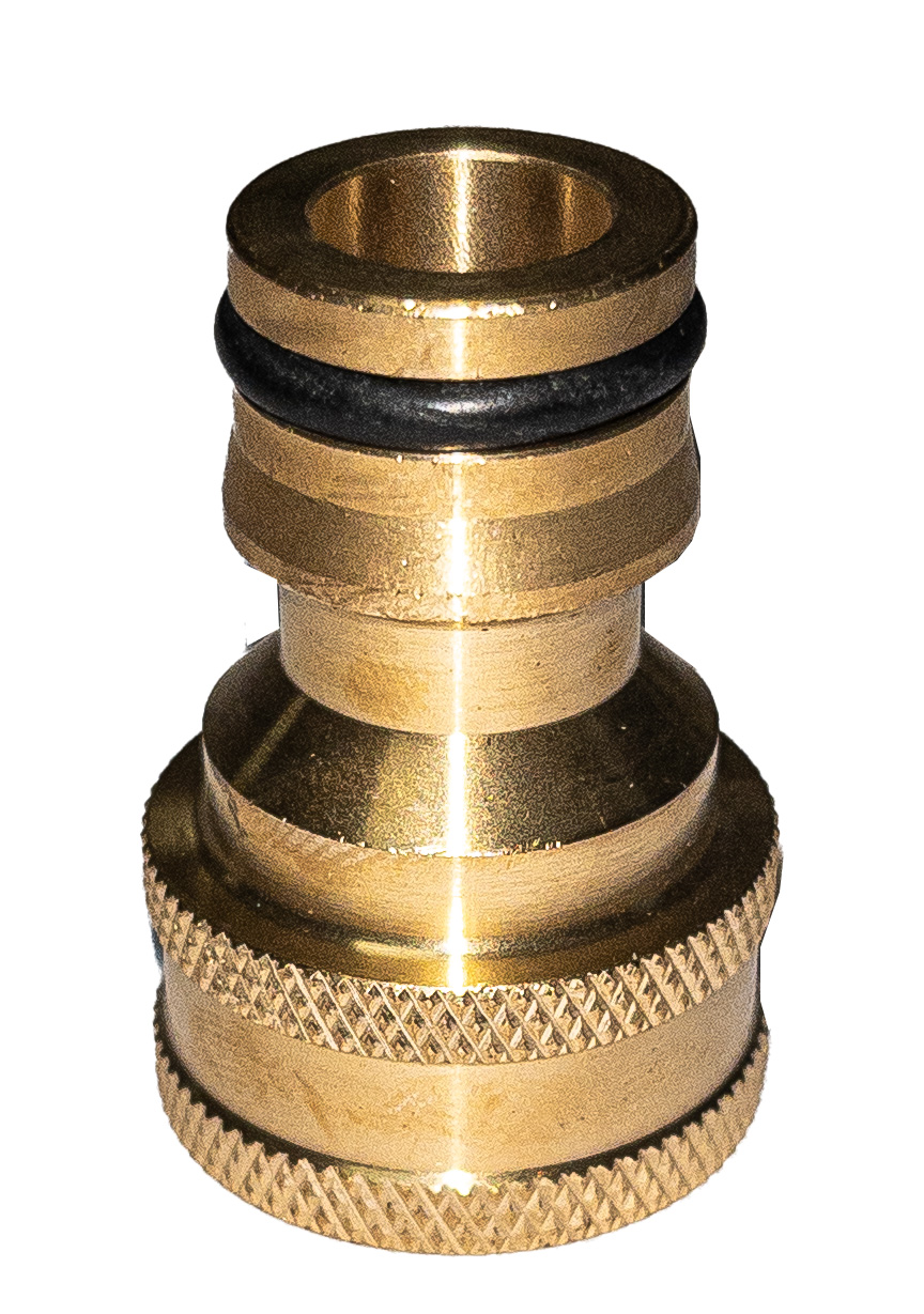 Kupplung Messing Innengewinde x Klickstecker
