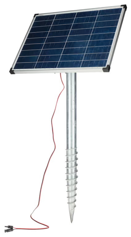 AKO Solarmodul 55 W, inkl. Laderegler