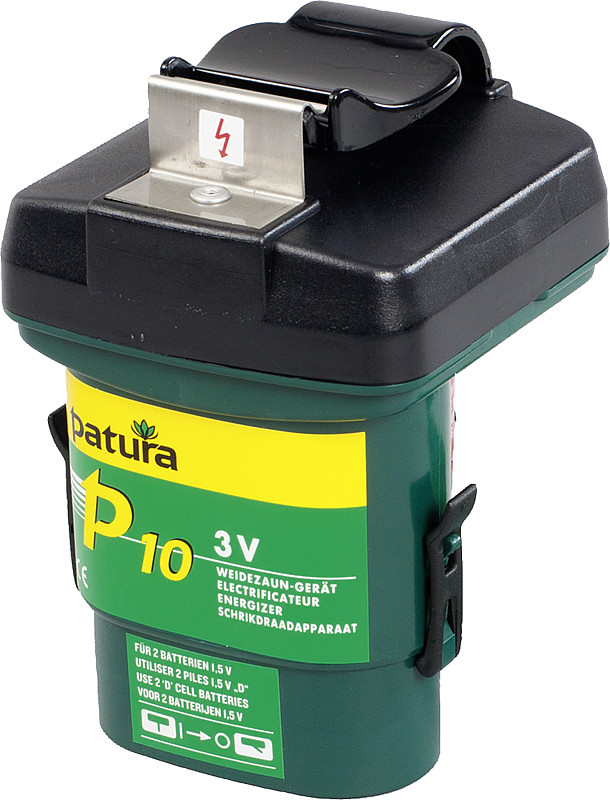 Patura Weidezaun-Gerät P10 für 2 Monozellen