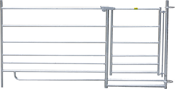 Steckfix-Horde mit Tor, B =1,83m  Höhe 92 cm
