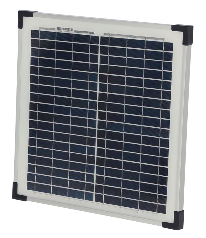 AKO Solarmodul 20 W, inkl. Laderegler