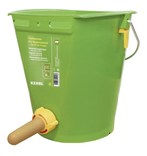 Tränkeeimer mit Hygieneventil