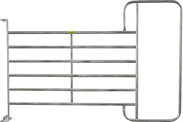 Panel mit Rahmen 3,05 m, H= 1,95 m, vz
