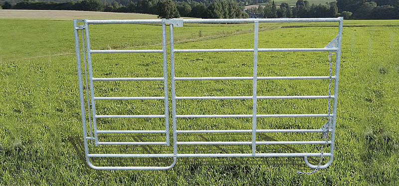 Mini-Panel mit Tor 1,83 m, H= 1,10 m, vz
