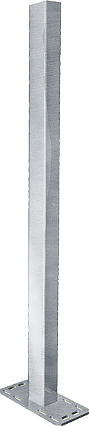 Quadratpfosten 90 x 90 mm, L= 165 cm für Spaltenböden