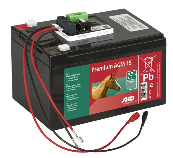AKO 12 V Premium AGM 15 AH