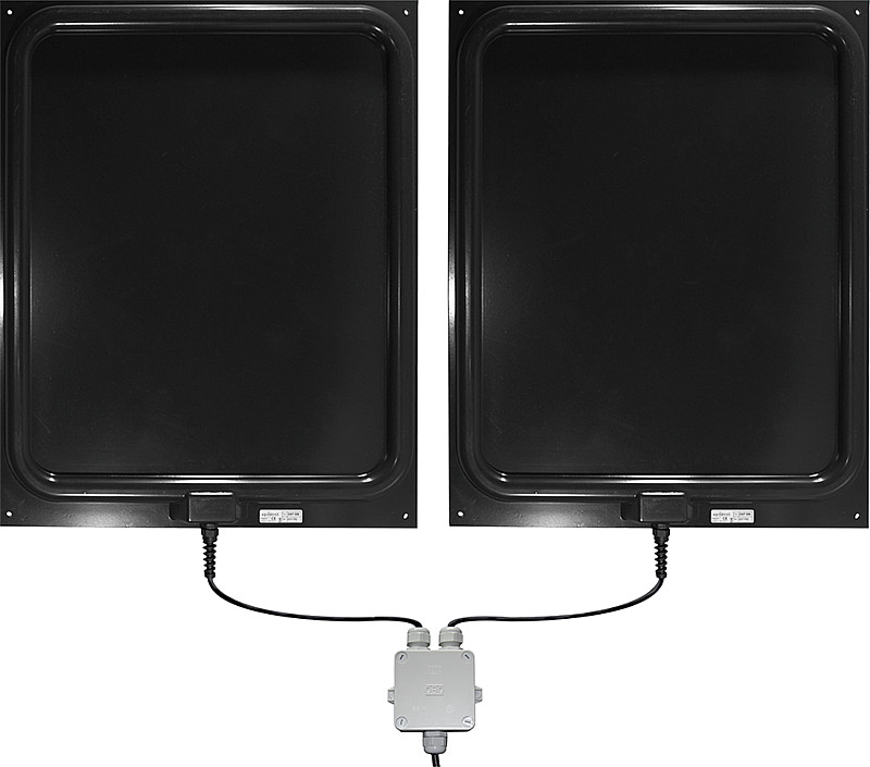 Stationäre Doppel-Antenne DAF206  mit Verbindungsbox