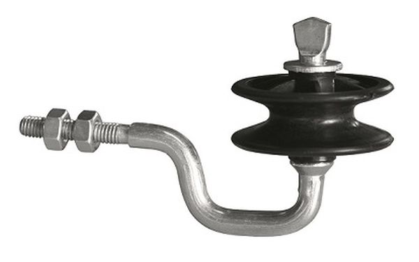 Drehbarer Eckisolator für Metallpfähle