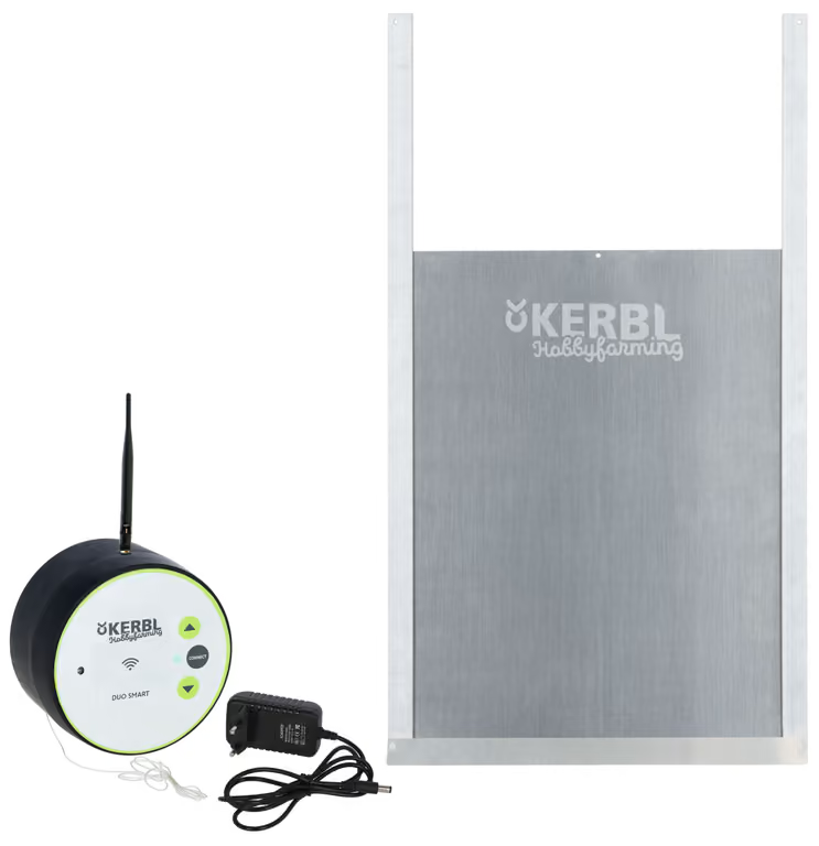 Automatische Hühnertür Duo Smart inkl. Schiebetür