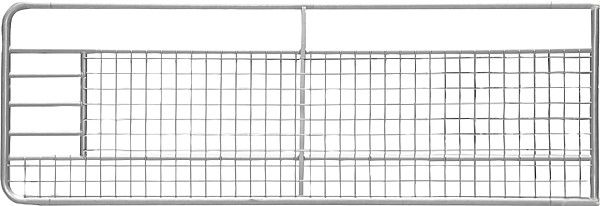 Patura Stahl-Weidezauntor mit Gitter